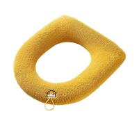 Housse de siège de toilette avec rehausseur - Housse pour coussin de siège | Doux et confortable : facile à installer et pratique pour l'abattant des toilettes, design facile à nettoyer. Chauffe-siège