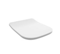 HOUSSE DE SIÈGE DE TOILETTE CARRÉE SLIM EN THERMOPLASTIQUE RENFORCÉ BLANC