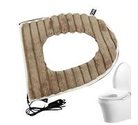 Housse de siège de toilette chauffée - Chauffe-siège pour WC électrique, coussin de toilette confortable | Housse de siège chauffée ultra chaude pour l'hiver, le froid, l'utilisation dans la salle de