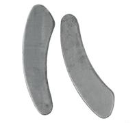 Housse de siège de toilette douce, lavable et réutilisable pour toilettes rondes ou carrées, convient aux tapis de salle de bain en gris, rose, abricot (gris)