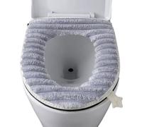 Housse De Siège De Toilette En Peluche - Peluche PU 43x38x1cm | Housse De Coussin Lavable Avec Poignée | Le Siège De Toilette Portatif Couvre Le Coussin Réutilisable De Tapis De Toilettes Pour Lee Voy