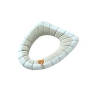 Housse de siège de toilette lavable en machine 31 cm | Rembourrage plus épais, tampon supplémentaire pour plus de confort, visite agréable dans la salle de bain, construction