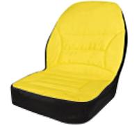 Housse de siège de tracteur utilitaire compacte - Tissu Oxford 300D, rembourré, trou d'aération pour John-Deere 1025R 2025R, housse de siège de tracteur utilitaire compact