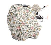 Housse de siège de voiture | Auvent de siège de voiture multi-usage | Couverture d'allaitement respirante, portable pour bébés, auvent de poussette pour l'été
