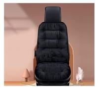 Housse De Siège De Voiture Avec Coussin Arrière, Coussin De Chaise Avant Chaud Universel Pour Suv Pick-Up Camion Berline Housses de siège(Black front seat 1PC)