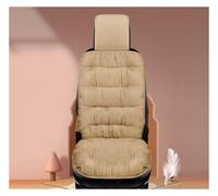 Housse De Siège De Voiture Avec Coussin Arrière, Coussin De Chaise Avant Chaud Universel Pour Suv Pick-Up Camion Berline Housses de siège(Beige front seat 1PC)