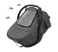 Housse de siège de voiture d'hiver - Couche d'isolation thermique + design confortable, enveloppe de protection contre le climat froid, bouclier de voyage doux et chaud, accessoire de siège bloquant l