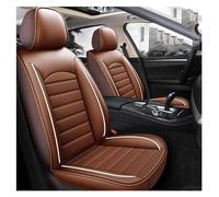 Housse De Siège De Voiture en Cuir Accessoires Automobiles pour SsangYong Tous Les Modèles pour Korando pour Kyron pour Rodius pour ActYon pour Rexton Housse siège Voiture(Brun)