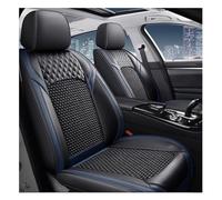 Housse De Siège De Voiture en Soie Glacée pour Subaru pour Forester pour Outback XV pour Impreza pour Crosstrek Accessoires De Protection De Siège Housse siège Voiture(Noir Bleu)