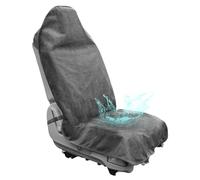 Housse de siège de voiture en tissu résistant à la transpiration, imperméable, respirante et lavable pour salle de sport, course, natation, plage et randonnée (140 x 73,7 cm, gris)
