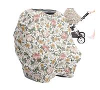 Housse de siège de voiture pour bébé, couverture d'allaitement pour l'allaitement de bébé, housse de poussette d'été, housse de siège de voiture respirante, housse multi-usage pour poussette, chaise