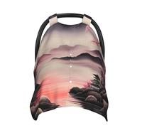 Housse de siège de voiture pour bébé - Motif fleurs de cerisier orientales - Housse de siège auto pour bébé - Pour filles et garçons