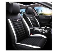 Housse De Siège De Voiture pour BMW pour Série 7 pour E38 E65 F01 F02 F03 F04 G11 G12 Accessoires De Voiture Détails Intérieurs Protecteur De Siège Housse siège Voiture(Black White)