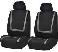 Housse de siège de Voiture pour BMW X1 X2 X3M X4 X4M X5 X5M X6 X6M X7 XM, Housses de Protection Siège Avant de Voitu Protection Optimale du Siège,A Grey