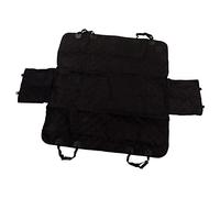 Housse de siège de voiture pour chien, pliable, extension de siège arrière, plate-forme de pont imperméable pour animaux de compagnie - Noir