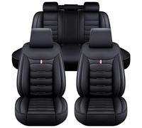 Housse De Siège De Voiture, pour Ford Edge C-Max Farris Ecosport Fiesta MK6 MK7 Ensemble Complet en Cuir Synthétique Premium,Protection de Siège Imperméable et Confortable,B