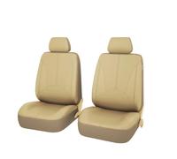 Housse de siège de Voiture, pour Ford Fiesta 2008-2017 Housses de Siège de Voiture Avant, Car Confortable Respirant Nonslip Protection,E Beige