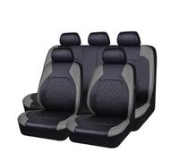 Housse de Siège de Voiture pour Ford Fiesta Fließheck 2008-2017, Housse de Siege en Cuir PU Siège Avant Arrière Universelle Protections de Siège,D-9PCS