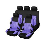 Housse de siège de Voiture pour Peugeot 206 CC 2D / 207 CC WD Coupé Cabrio 2001-2026, Siege Protections Nonslip Auto Interieur Accessoires,F/Purple