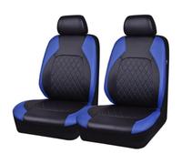 Housse de siège de Voiture, pour Renault Kangoo III 2021 2022 2023 2024 2025 Housses de Siège de Voiture Avant, Car Confortable Respirant Nonslip Protection,D Black Blue