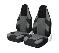 Housse de siège de Voiture Pour Zoe Pour Aygo Pour Citroen C1 Une Paire De Housses De Siège Avant Sport Universelles Pour La Plupart Des Voitures Protection De Siège Baquet Housse de Siege Voiture(2pc