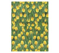 Housse de siège de voiture respirante avec sangles réglables - Motif tulipe | Housse de siège de voiture, design multi-usage, accès latéral ouvert, rapide à soulever pour les promenades estivales