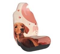 Housse de siège de voiture romantique pour chien, motif labrador, ballon élastique, ajustement universel, pour berline, SUV, camion