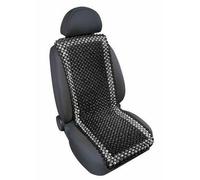 Housse De Siège En Boules De Bois Pour Voiture SAMURAI Été Gris Anthracite