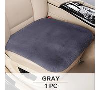 Housse De Siège En Peluche,Coussin Pour Chevrolet Citroën Infiniti Haval Peugeot,Protection De Siège En Peluche Chaude D'hiver,Accessoires D'intérieur.1-Pc Gray.
