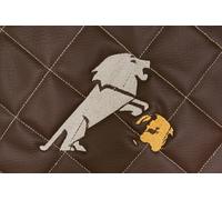 Housse de siège F-CORE FX06 BROWN/CHAMP pour MAN TGX I 9.037 2019-2021