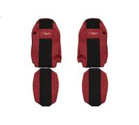 Housse de siège F-CORE FX06 RED pour MAN TGX I 10.518 2006-2021