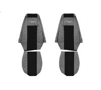 Housse de siège F-CORE FX09 GRAY pour RENAULT TRUCKS PREMIUM 2 10.837 2005-2009