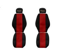Housse de siège F-CORE PS22 RED MERCEDES-BENZ AXOR 6.374 2002-2004