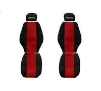 Housse de siège F-CORE PS22 RED pour MERCEDES-BENZ AXOR 6.374 2002-2004
