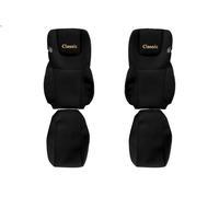 Housse de siège F-CORE PS29 BLACK pour DAF XF 106 10.837 2017-
