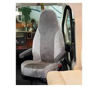Housse de siège grise pour camping-car FIAT Ducato de 07/2006 à fin 2014 - hauteur dossier 83.5 cm