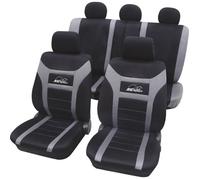 Housse de siège - HP - 22916 - Polyester anthracite - Compatible airbag - Lavable et ignifuge