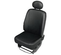 Housse de siège - HP AUTOZUBEHÖR - Cuir synthétique noir - Compatible airbag - Véhicules utilitaires légers
