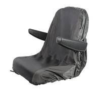 Housse de siège imperméable en tissu Oxford pour tracteur avec 2 poches de rangement