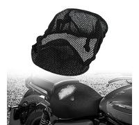 Housse De Siège Moto pour Royal pour Enfield Meteor350 2020 2021 2022 2023 3D Nid d'abeille Maille Coussin Étanche Nylon Meteor 350 Accessoires
