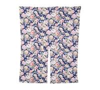 Housse de Siège pour bébé 3 en 1, écharpe D'allaitement, Tablier (Fleurs bleu marine)