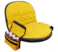 Housse de siège pour tondeuse autoportée avec ourlet élastique, fabriquée en tissu Oxford 600D imperméable et résistant à l'usure, dispose de grandes poches latérales et d'un sac de rangement arrière