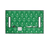 Housse de siège pour voiturette de golf avec poches de rangement, réutilisable, lavable en polyester respirant, 133 x 82 cm, pour sports de plein air - Style C