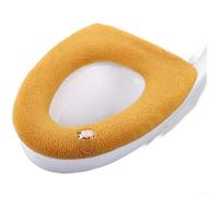 Housse de Siège pour wc Épaisse Douce Chaude Hiver Housse de | Tissu plush épais, chaleur immédiate, fini , pour idéal hiver, confort supérieur(B)