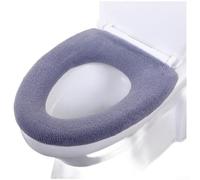 Housse de Siège pour wc Épaisse Douce Chaude Hiver Housse de | Tissu plush épais, chaleur immédiate, fini , pour idéal hiver, confort supérieur(J)