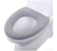 Housse de Siège pour wc Épaisse Douce Chaude Hiver Housse de | Tissu plush épais, chaleur immédiate, fini , pour idéal hiver, confort supérieur(H)