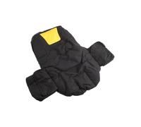 Housse de siège réglable imperméable et anti-poussière pour tracteur et tondeuse autoportée - Tissu Oxford - 48 x 40 x 35 cm - Protection 1 pièce (noir et jaune)