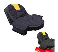 Housse de Siège Tracteur Tondeuse pour Snapper SPX 2346 2017-2017, Universel Oxford Coussin de Siège Confort Étanche Résistante Antidérapante,A/BlackYellow