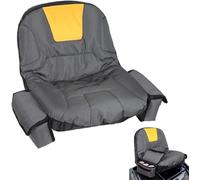 Housse de Siège Tracteur Tondeuse pour Viking MT 740 2000-2010 2011 2012, Universel Oxford Coussin de Siège Confort Étanche Résistante Antidérapante,A/Grey