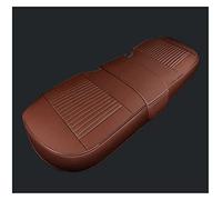 Housse De Siège Voiture En Cuir Pour Skoda Pour Octavia A5 Pour Accessoires Universels Rapides Housses Siège Imperméable(Brun,Arrière)